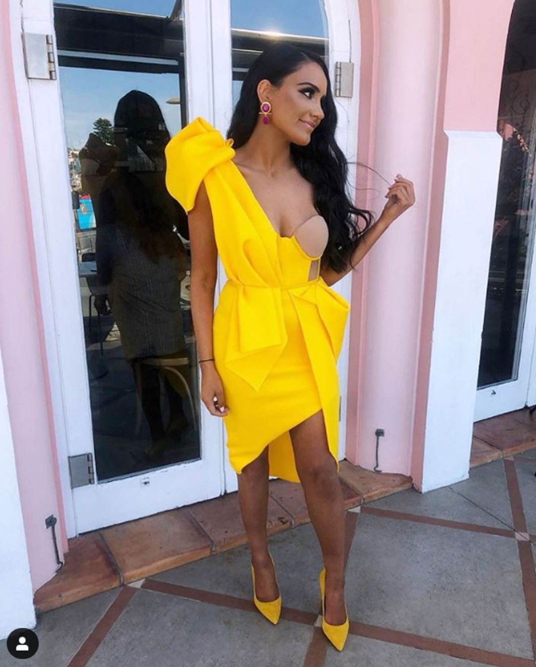 Eliya The Label- Fleur Dress (Canary Yellow) Size 6 for rent on The Volte - main image