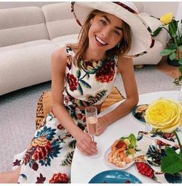 Sir The Label Ambroise Knot Dress Midi Floral Print | AU 8 for rent on The Volte - image 8