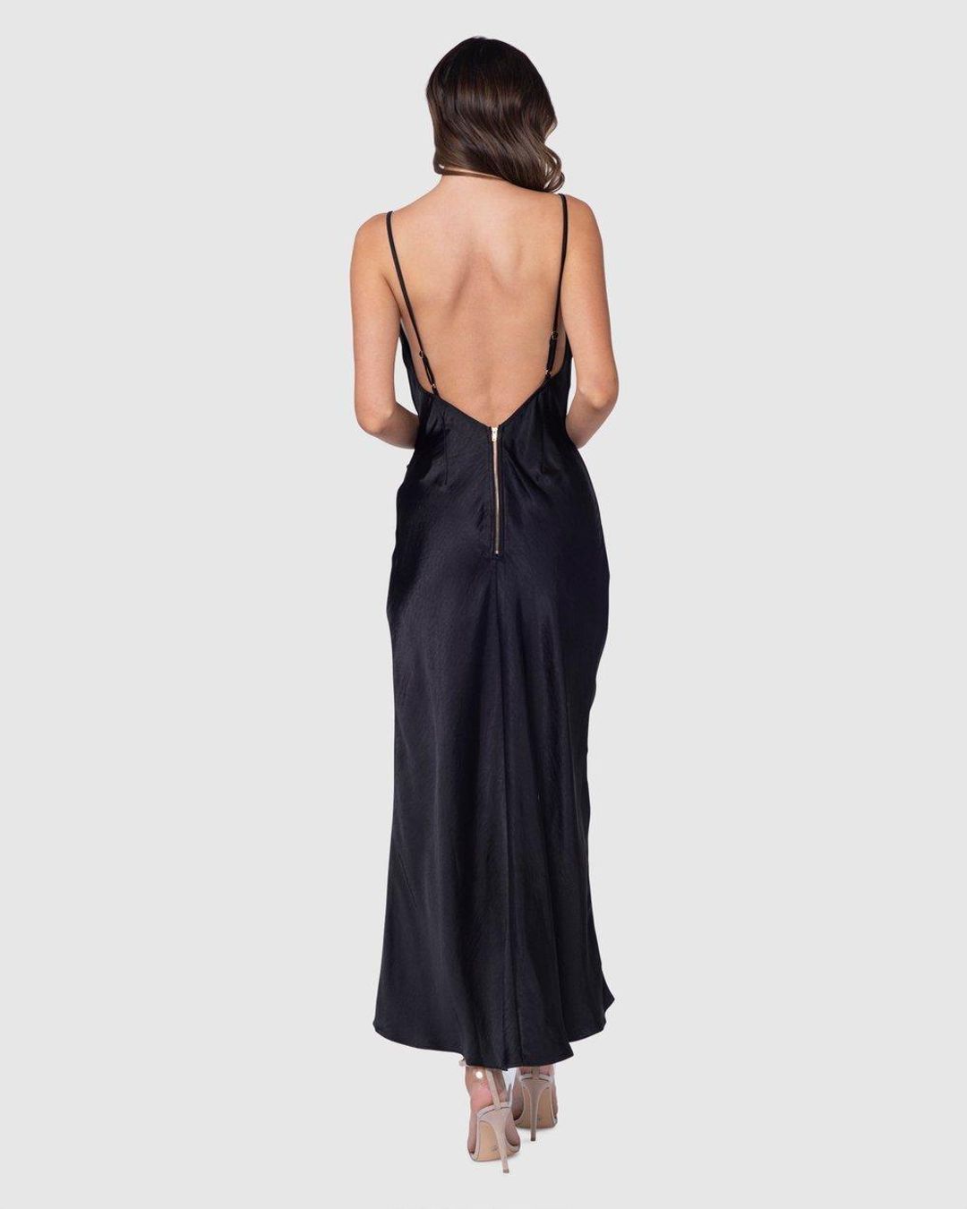 PILGRIM ALLURE SATIN GOWN - SIZE 6 for rent on The Volte - main image