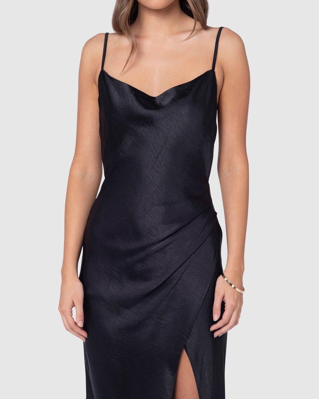 PILGRIM ALLURE SATIN GOWN - SIZE 6 for rent on The Volte - main image