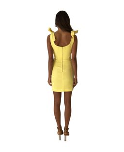 Rebecca Vallance Zinnia Mini Dress Yellow Size 8 for rent on The Volte - image 3