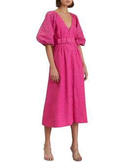 Nicholas Hassina Maxi Dress Pink Size 10 for rent on The Volte - image 2