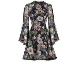 Thurley Poppy Paradise Print Dress - Size 10 for rent on The Volte - image 1
