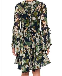 Thurley Poppy Paradise Print Dress - Size 10 for rent on The Volte - image 5