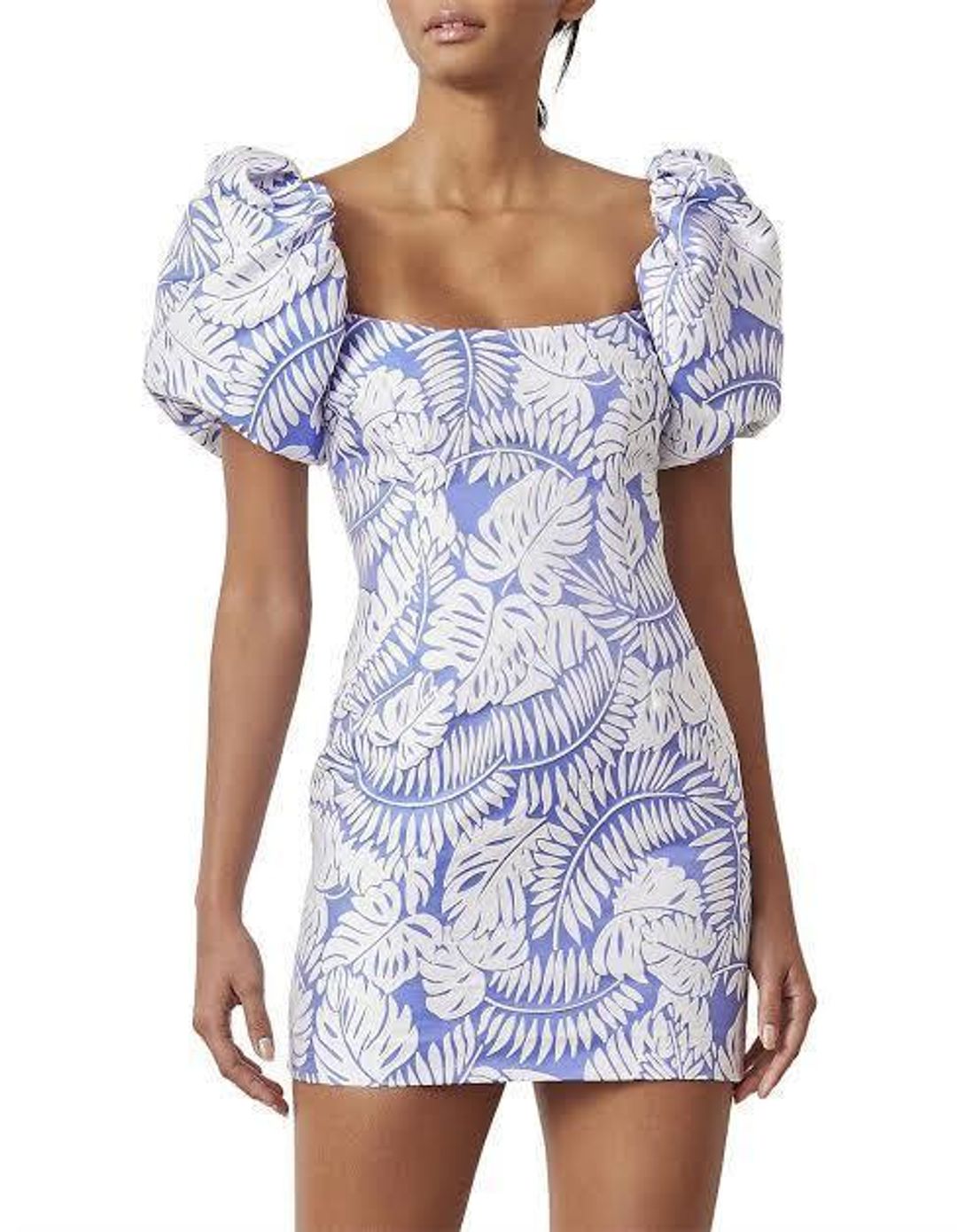 Bec & Bridge Banana Mini Dress Print Size AU 6 for rent on The Volte - main image