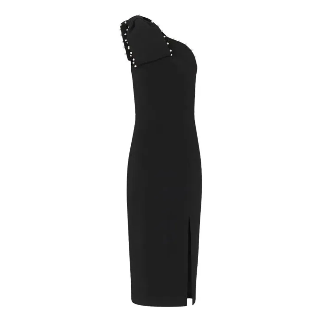 Rebecca Vallance Pipi Dress Black Size 12 for rent on The Volte - main image