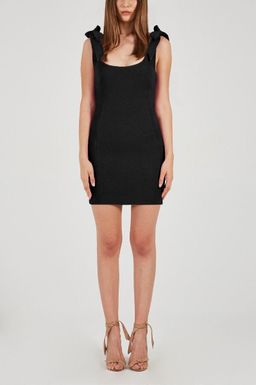 Rebecca Vallance - Dahlia Mini Black Dress Size 6 for rent on The Volte - image 1