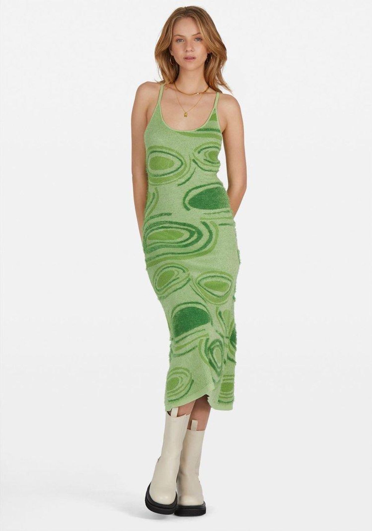 House of Sunny Hockney Dress Green Size 6 - Image 1