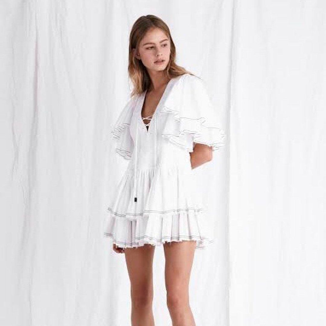 Aje Bennett Dress for rent on The Volte - main image