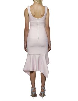 By Johnny The Ripple Panel Midi Dress for rent on The Volte - image 2