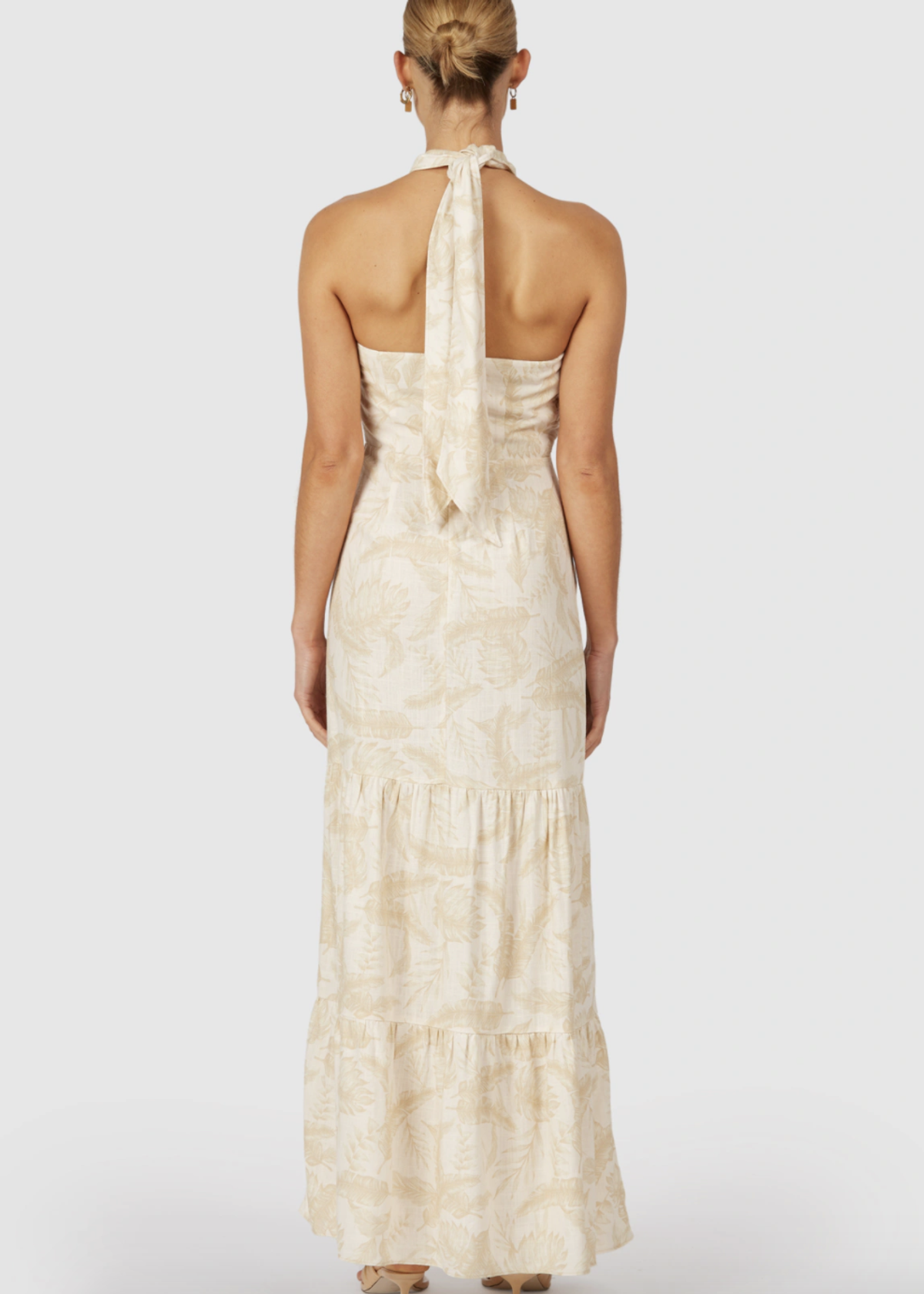 The Wolfgang Valencia Twist Neck Dress - Image 3