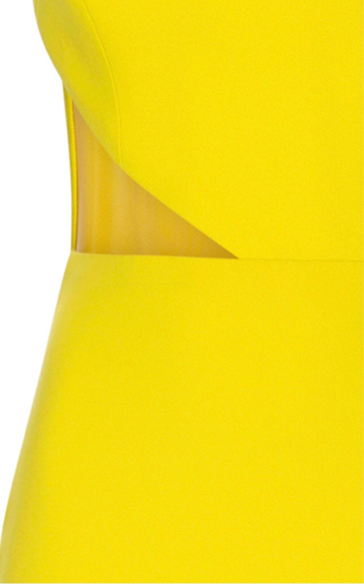 Alex Perry Serena Gown Yellow Size 8 - Image 3