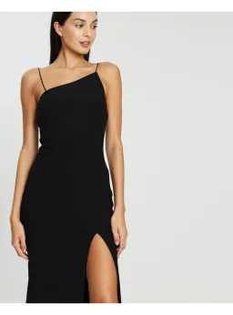 Bec & Bridge Dominique Asymmetrical Black Dress Size AU 6 for rent on The Volte - image 3