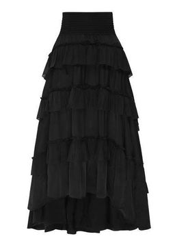 Aje El Paso Tiered Maxi Skirt Black Size 8 for rent on The Volte - image 5
