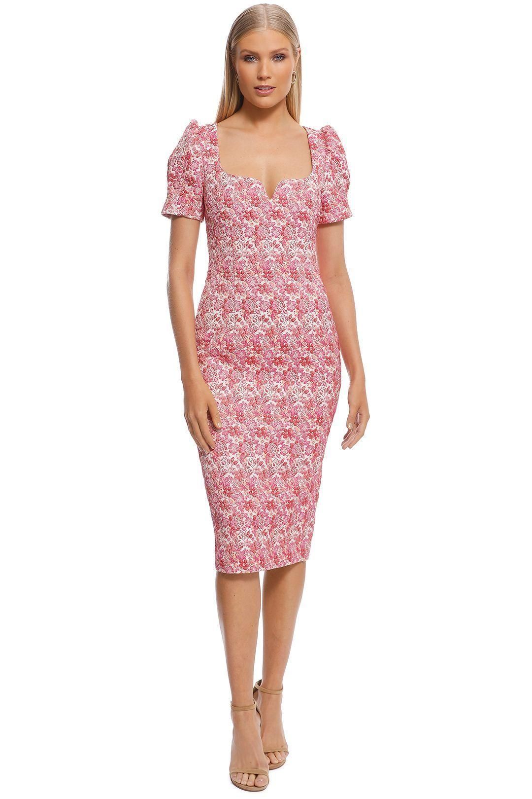 REBECCA VALLANCE Estelle Dress - Ivory Floral size 12 for rent on The Volte - main image