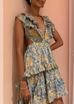 Magali Pascal Botanic Dress in Eden Print for rent on The Volte - image 3