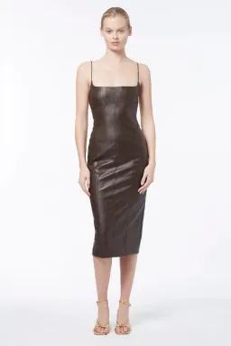 Manning Cartell Alter Ego Backless Dress Chocolate Size 8 for rent on The Volte - image 1