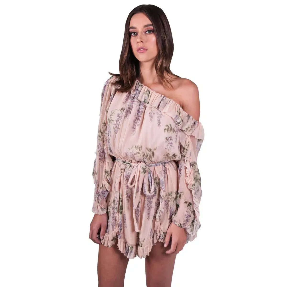 Zimmermann Folly Whimsy Playsuit Blush Size 6/ Size 0 - Image 1
