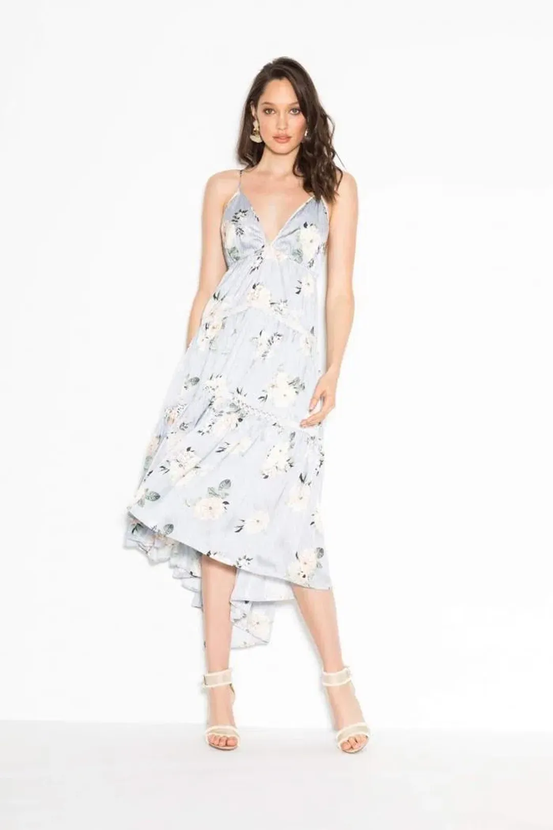 Sheike Stevie Stripe Dress Print Size 6 for rent on The Volte - main image