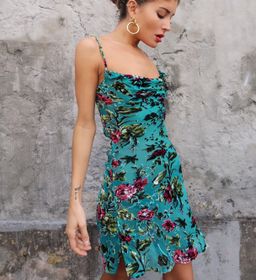 Rat & Boa The Leila Dress Green Size 8 for rent on The Volte - image 1