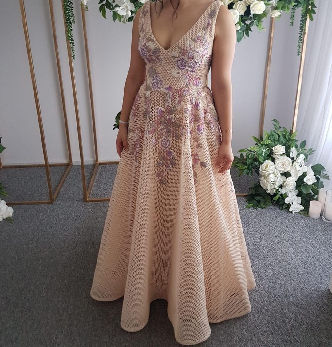 ZIAN Couture custom made dress for rent on The Volte - main image