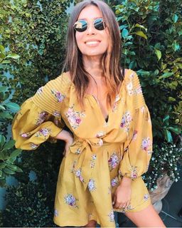 Steele - Bellflower Smock Dress Yellow Size 6 for rent on The Volte - image 2