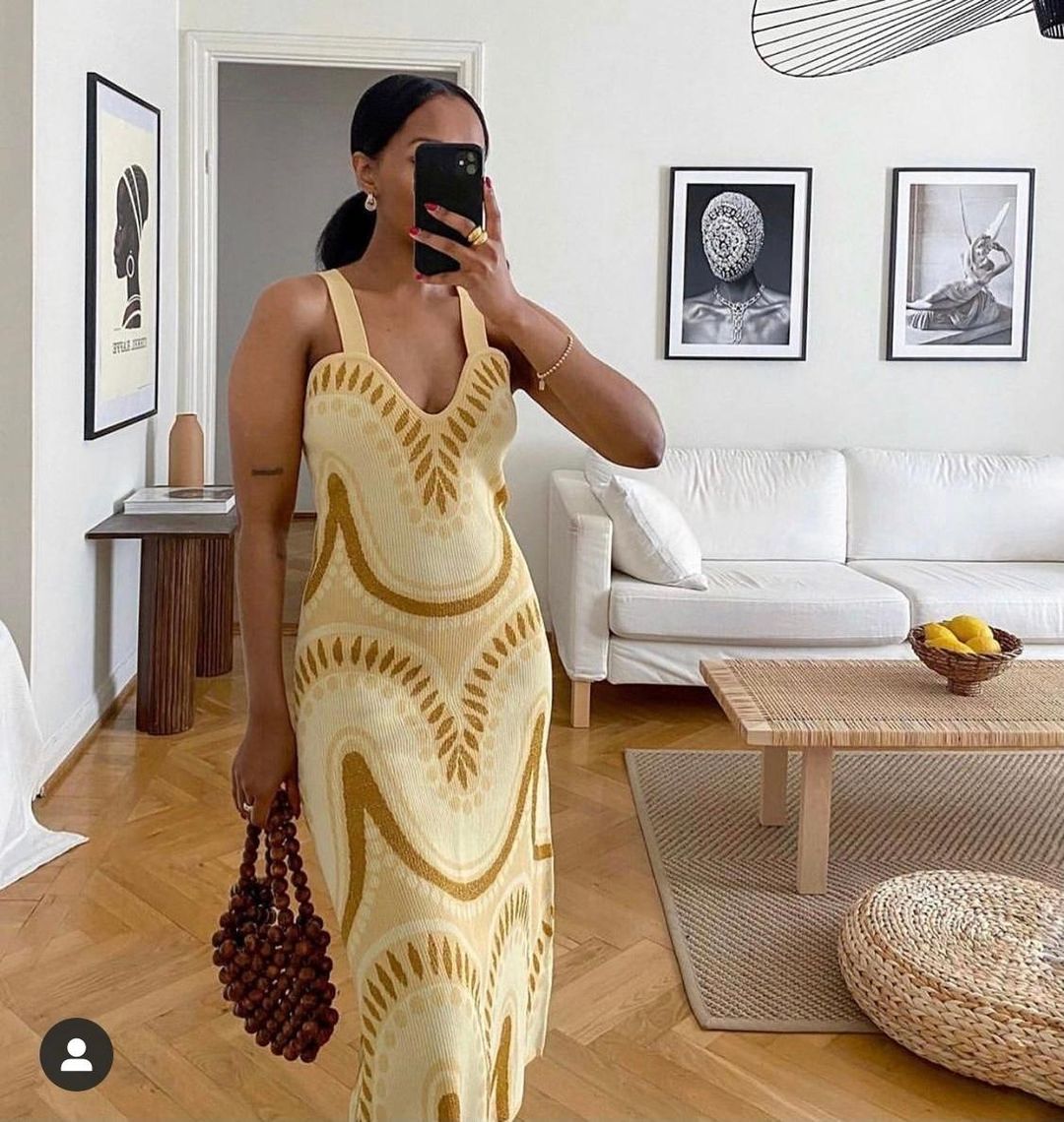 Alice McCall Windswept Midi Dress Cream Size 6 for rent on The Volte - main image