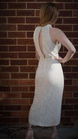 Rachel Gilbert Zali Dress White Size AU 6 for rent on The Volte - image 2