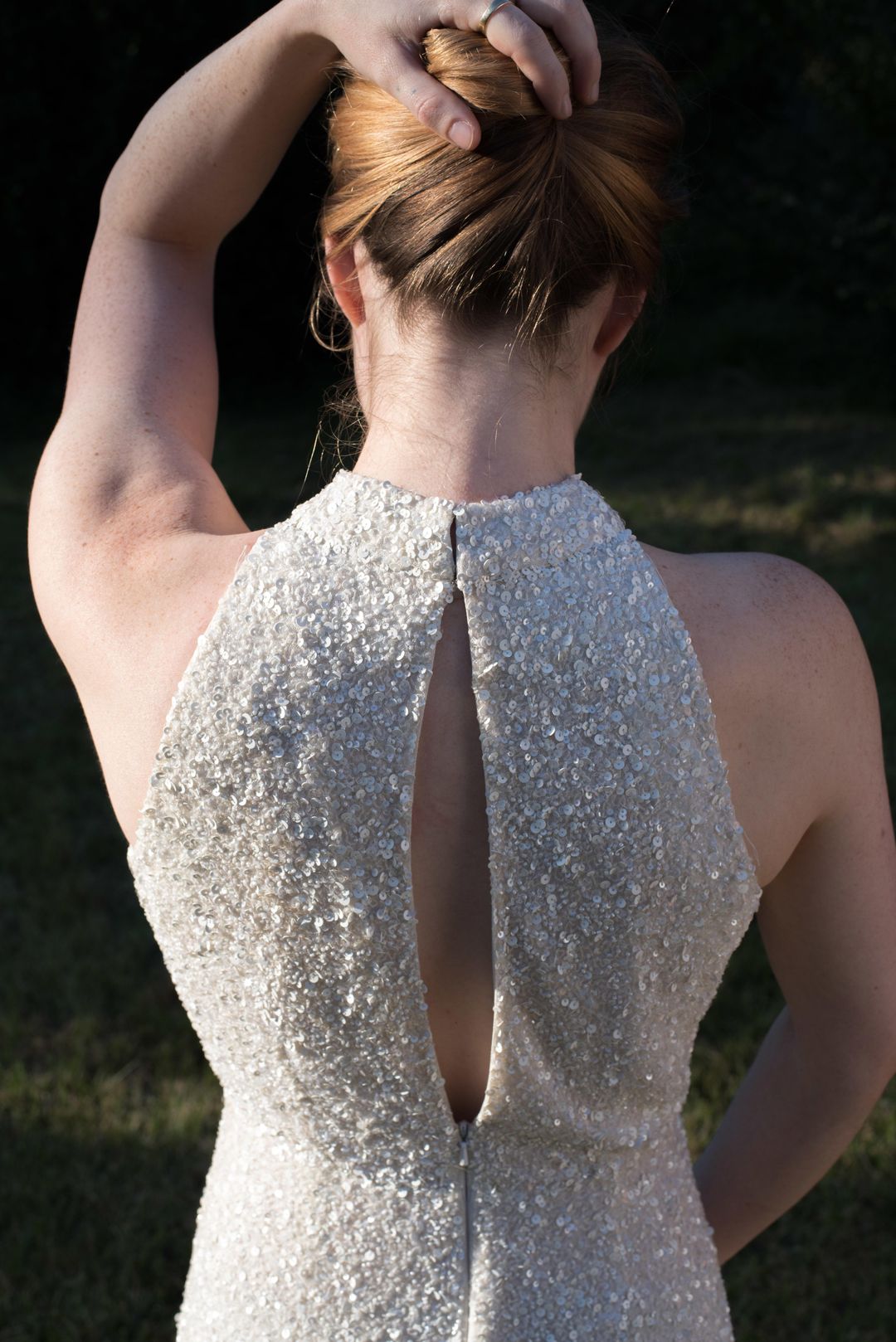 Rachel Gilbert Zali Dress White Size AU 6 for rent on The Volte - main image