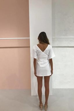 Harlow Mini Dress for rent on The Volte - image 2