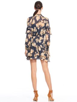 Talulah In The Mix Mini Dress Navy Size AU 6 for rent on The Volte - image 2