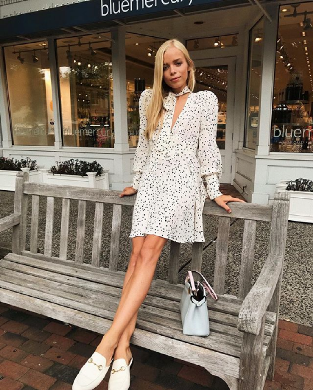 Zimmermann Empire Swing Mini Dress Pearl Confetti Size 2 / AU 12 for rent on The Volte - main image