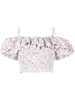 Nicholas Ruffled Poppy Print Top and Skirt SIze 6 for rent on The Volte - image 4