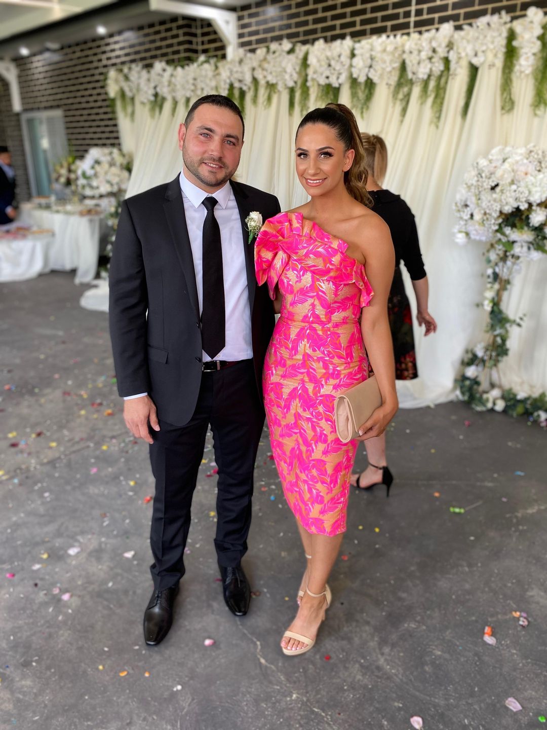 Eliya the Label Elena Dress Pink Size 6 for rent on The Volte - main image