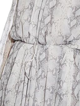 Zimmermann Silk Chiffon Dress Snake Print Size 8 for rent on The Volte - image 4
