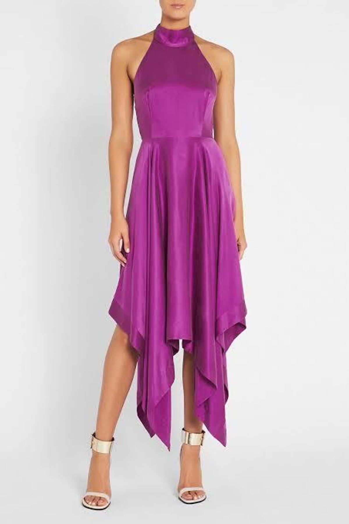 Sass & Bide Cocktails At Sunset Dress Purple Size 6 for rent on The Volte - main image