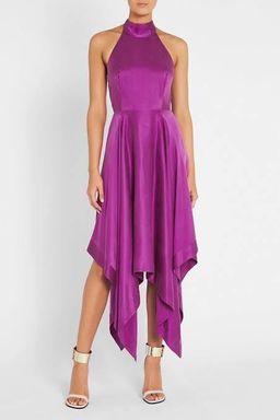 Sass & Bide Cocktails At Sunset Dress Purple Size 6 for rent on The Volte - image 1