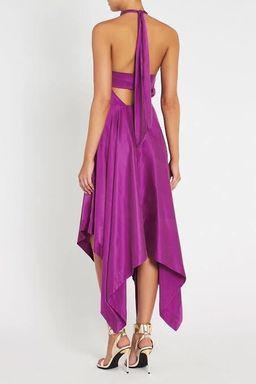 Sass & Bide Cocktails At Sunset Dress Purple Size 6 for rent on The Volte - image 2