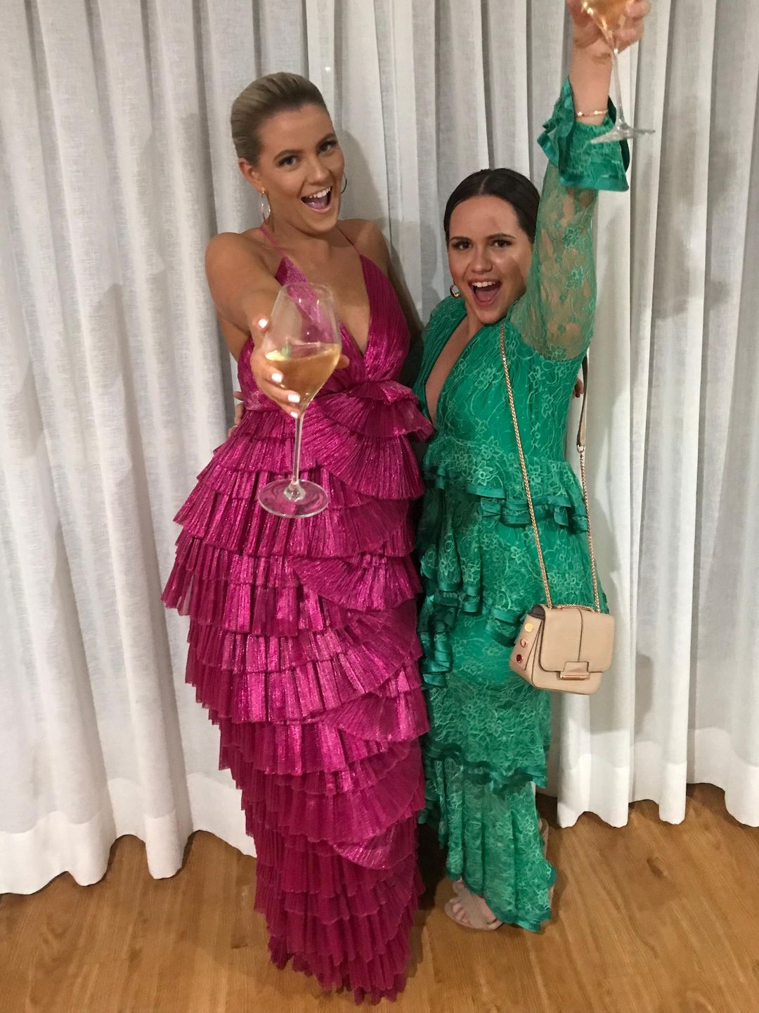 Alice McCall Making me Blush Gown pink Size 10 for rent on The Volte - main image