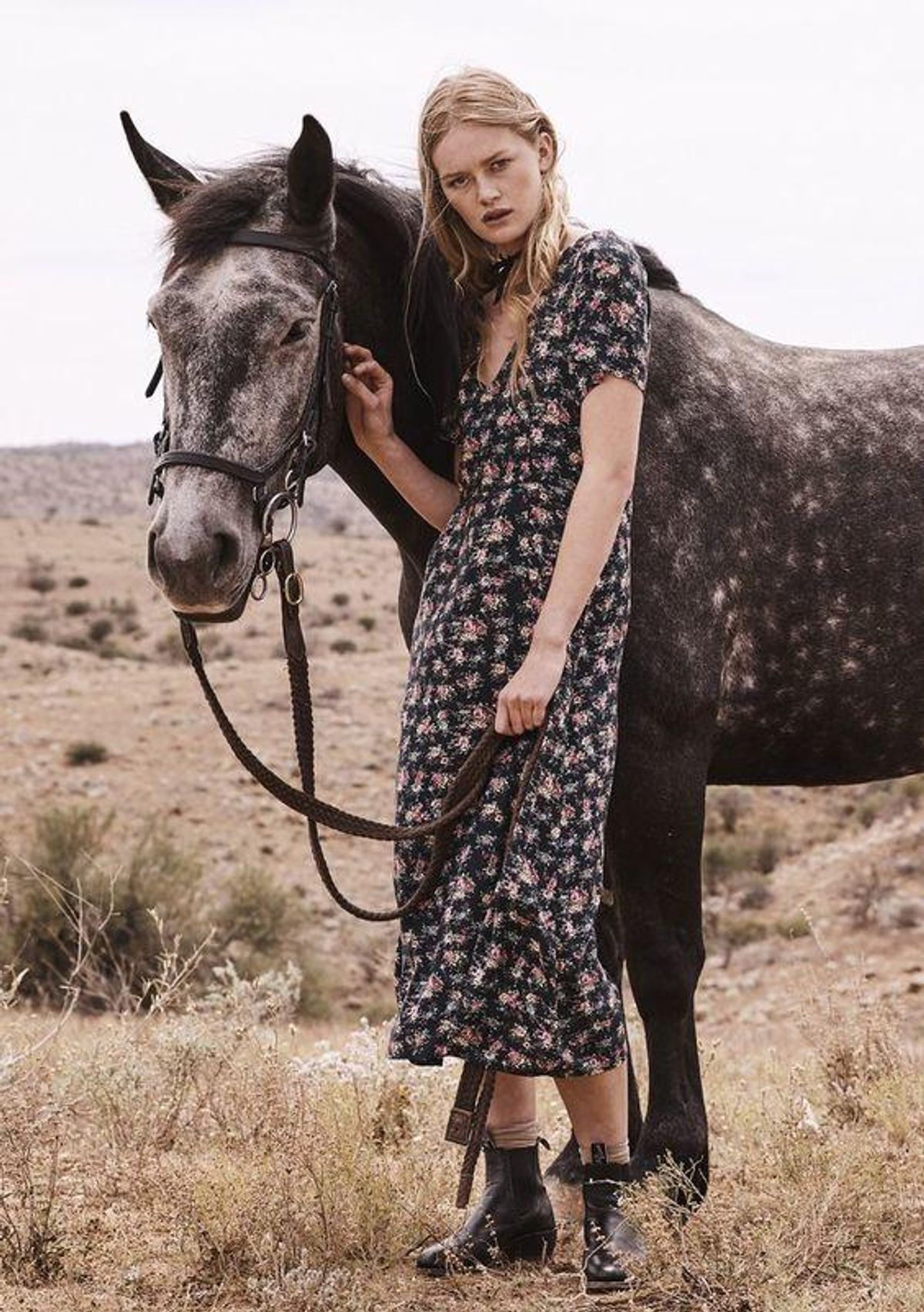 Auguste // Roxy Lady 90s Ditsy Floral ~ Black - Image 2