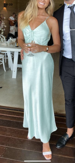 Shona Joy Wright Ruched Bias Slip Dress (size 12) for rent on The Volte - image 3