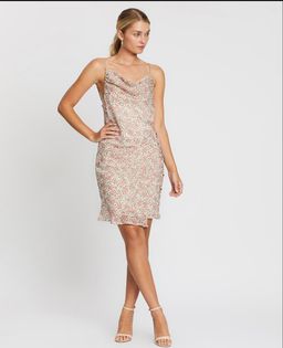 Winona Desert Rose Wrap Dress Floral Size 8 for rent on The Volte - image 4