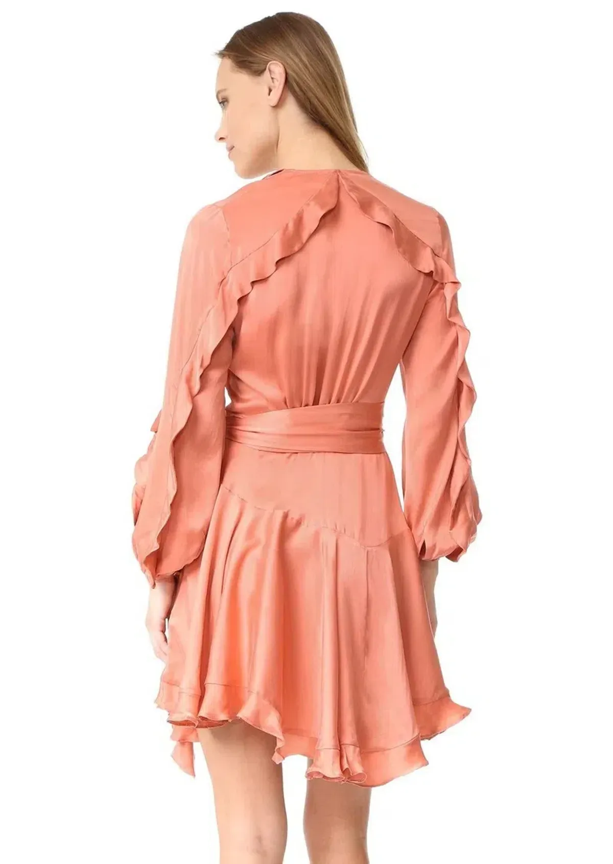 Zimmermann Winsome Flutter Robe Dress Guava Size 1 / AU 10 - Image 2