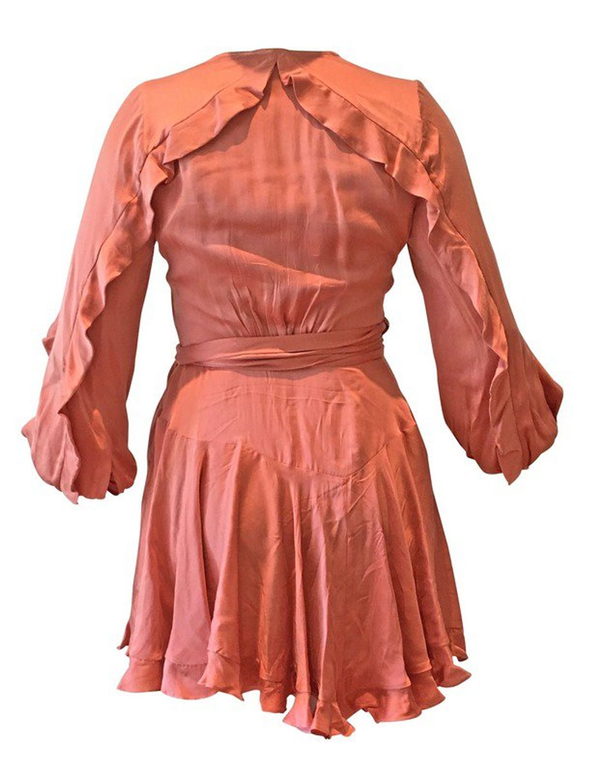 Zimmermann Winsome Flutter Robe Dress Guava Size 1 / AU 10 - Image 5