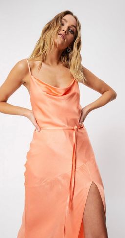 Mossman Crazy For You Dress Peach Size 6 for rent on The Volte - image 3