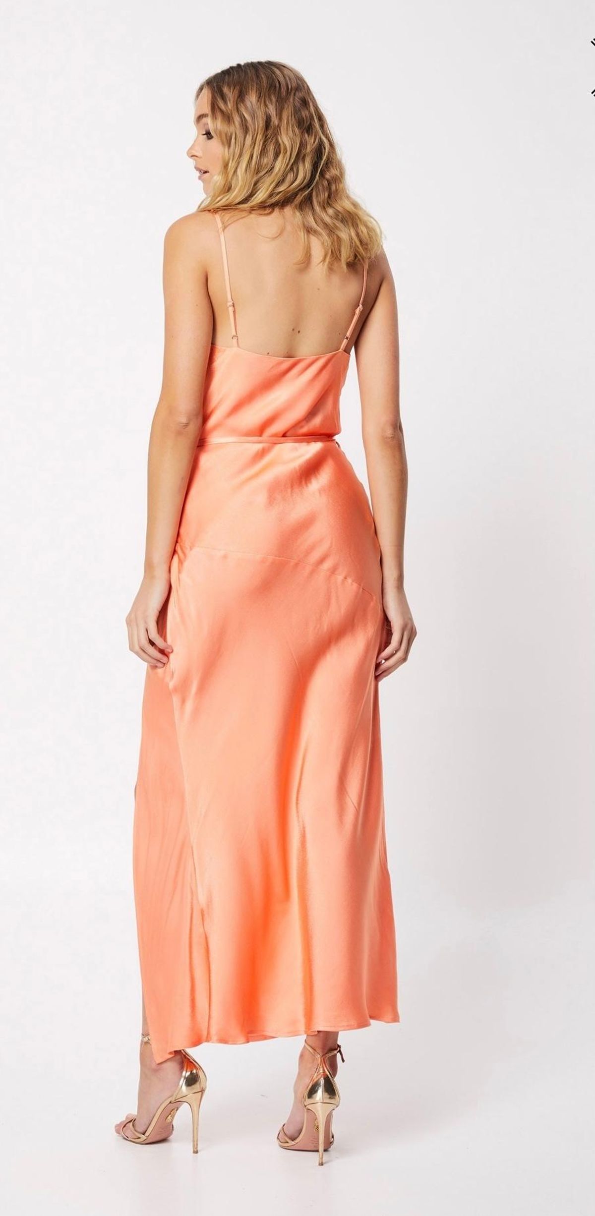 Mossman Crazy For You Dress Peach Size 6 - Image 6