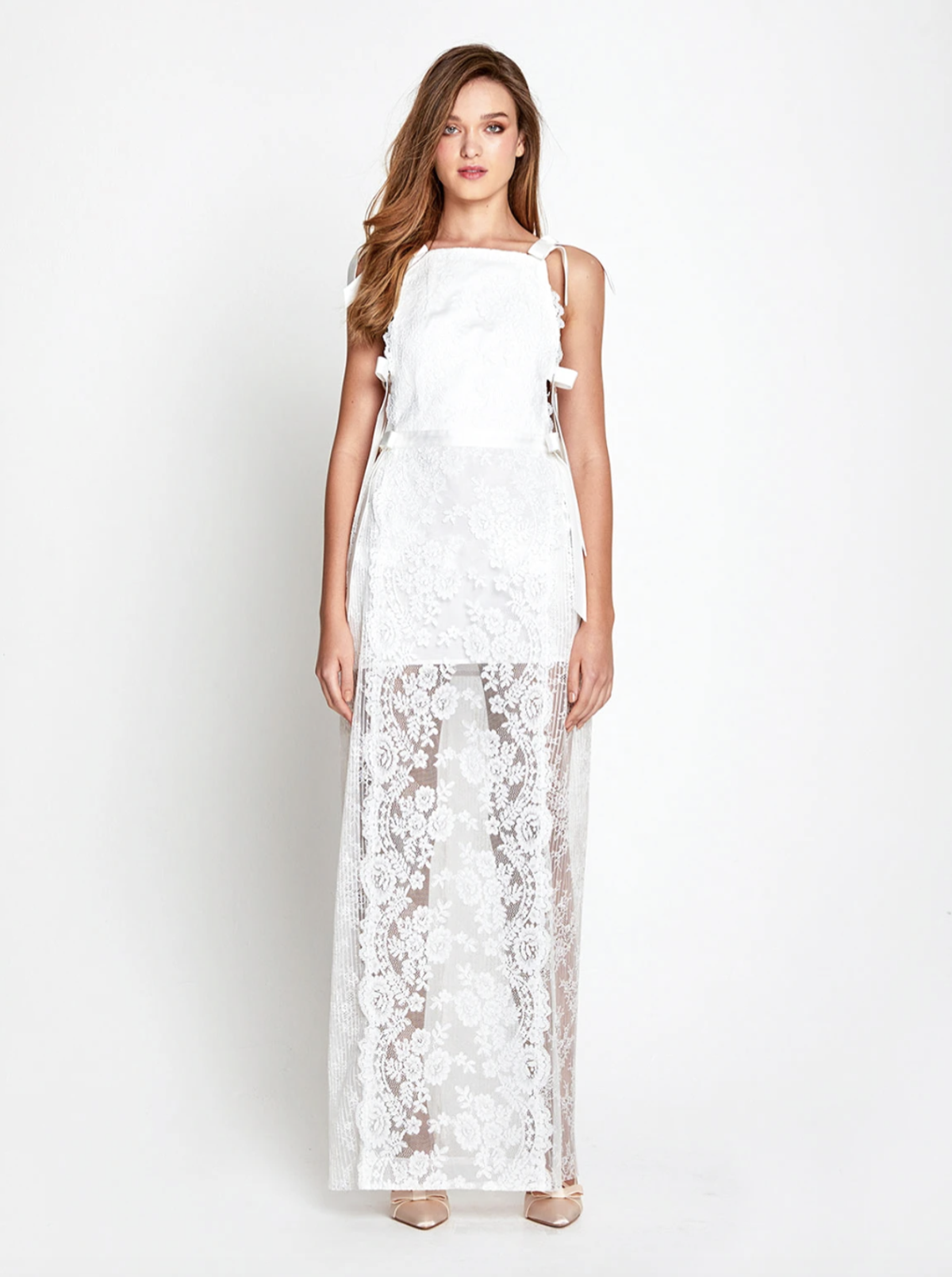 Alice McCall Witchcraft Maxi Dress Porcelain White Size 4 - Image 2