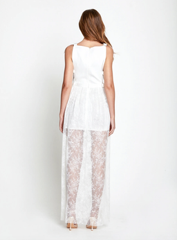 Alice McCall Witchcraft Maxi Dress Porcelain White Size 4 for rent on The Volte - image 3