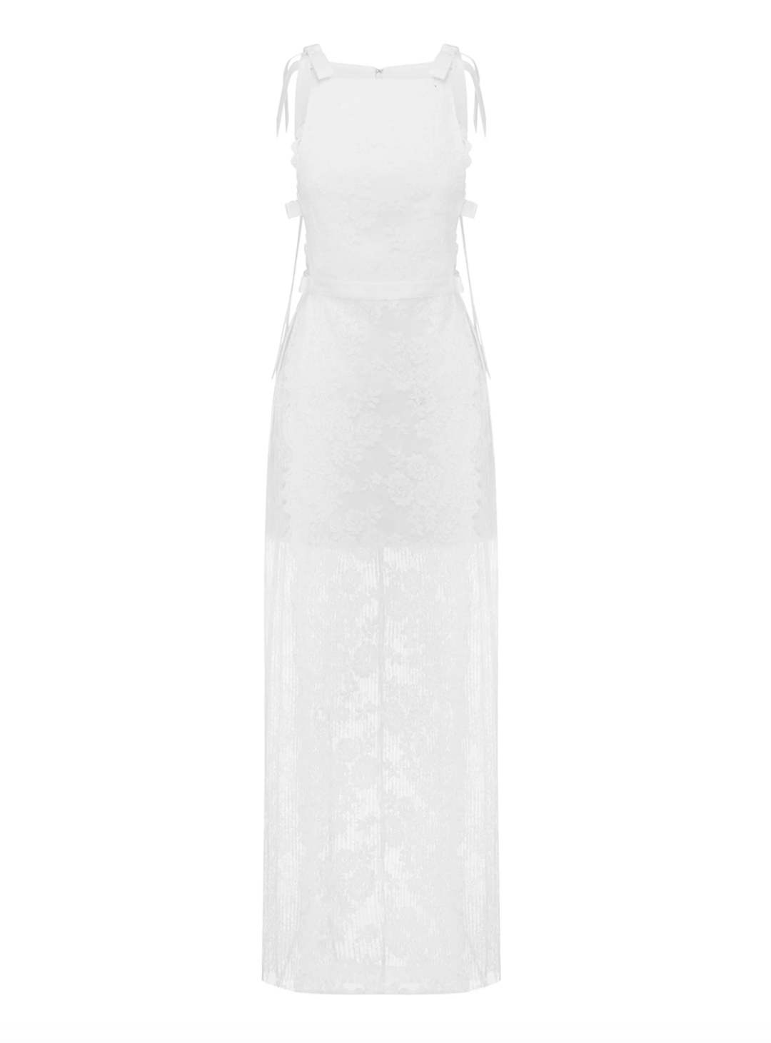 Alice McCall Witchcraft Maxi Dress Porcelain White Size 4 for rent on The Volte - main image