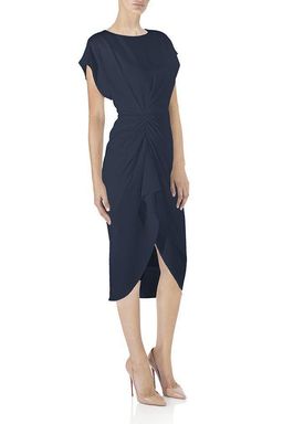 Misha Kendall Dress Navy Size 4 for rent on The Volte - image 1